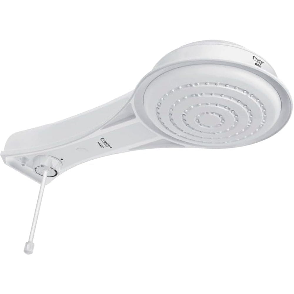 Chuveiro Ducha Elegance Controle Eletrônico de Temperatura Maior Volume de Água Branco Fame