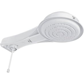 Chuveiro Ducha Elegance Controle Eletrônico de Temperatura Maior Volume de Água Branco Fame