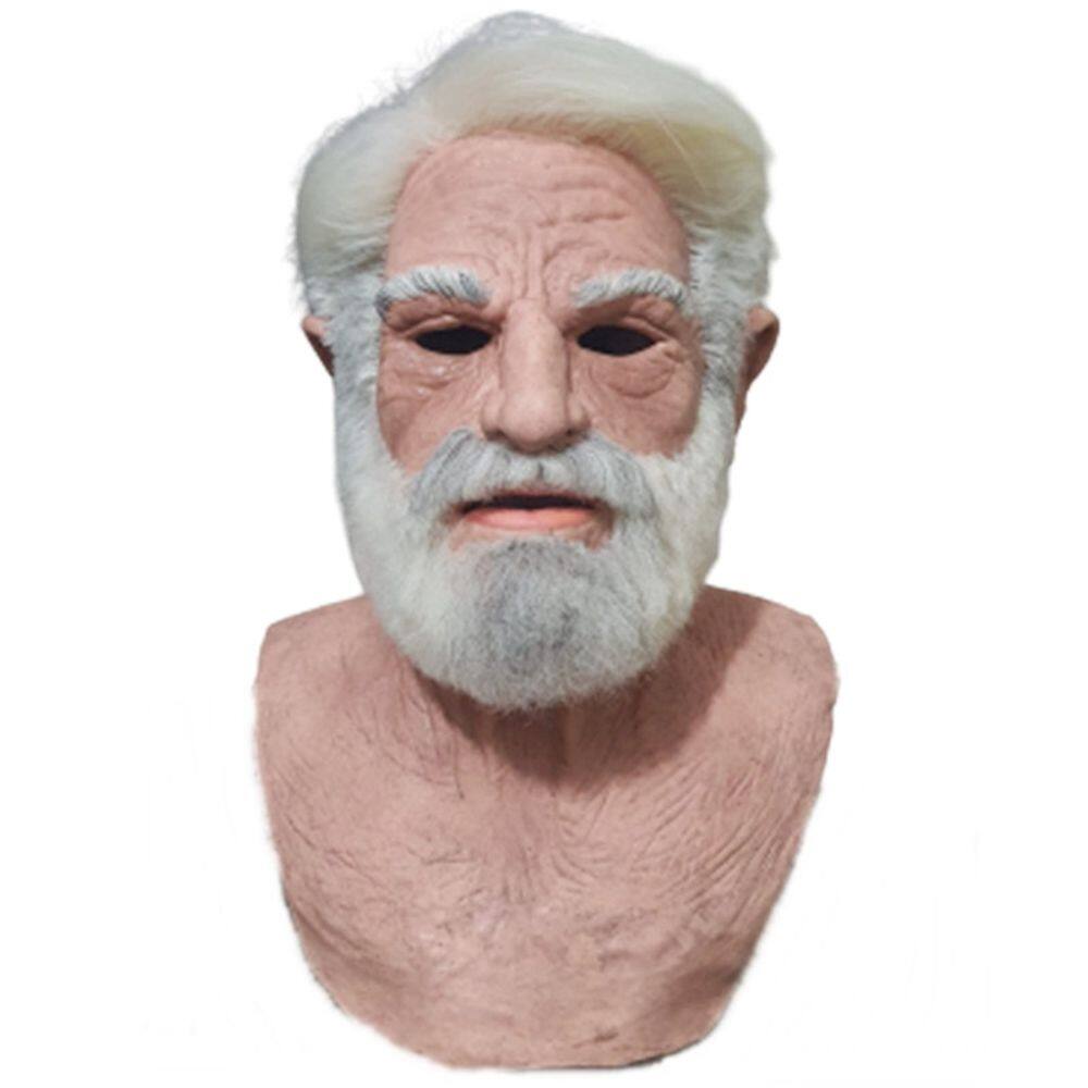 Máscara Idoso homem Velho senhor de Idade Maskara latex