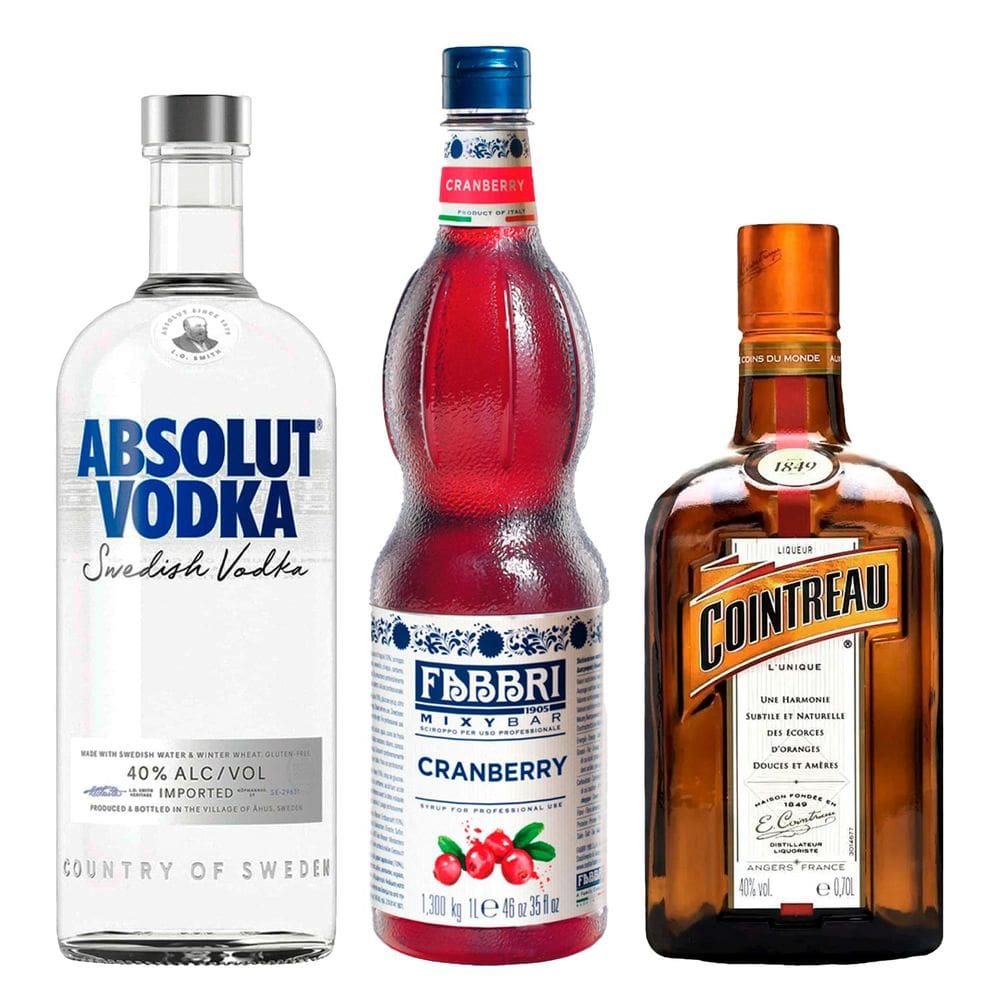 Combo Completo para Coquetel Cosmopolitan