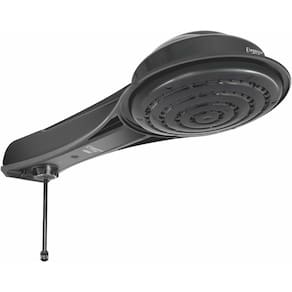 Chuveiro Ducha Elegance Controle Eletrônico de Temperatura Maior Volume de Água Preto Fame