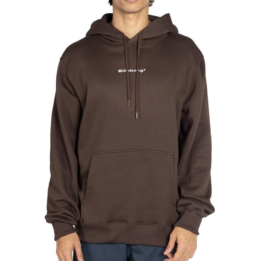 Moletom Billabong Canguru Smitty WT25 Masculino Marrom