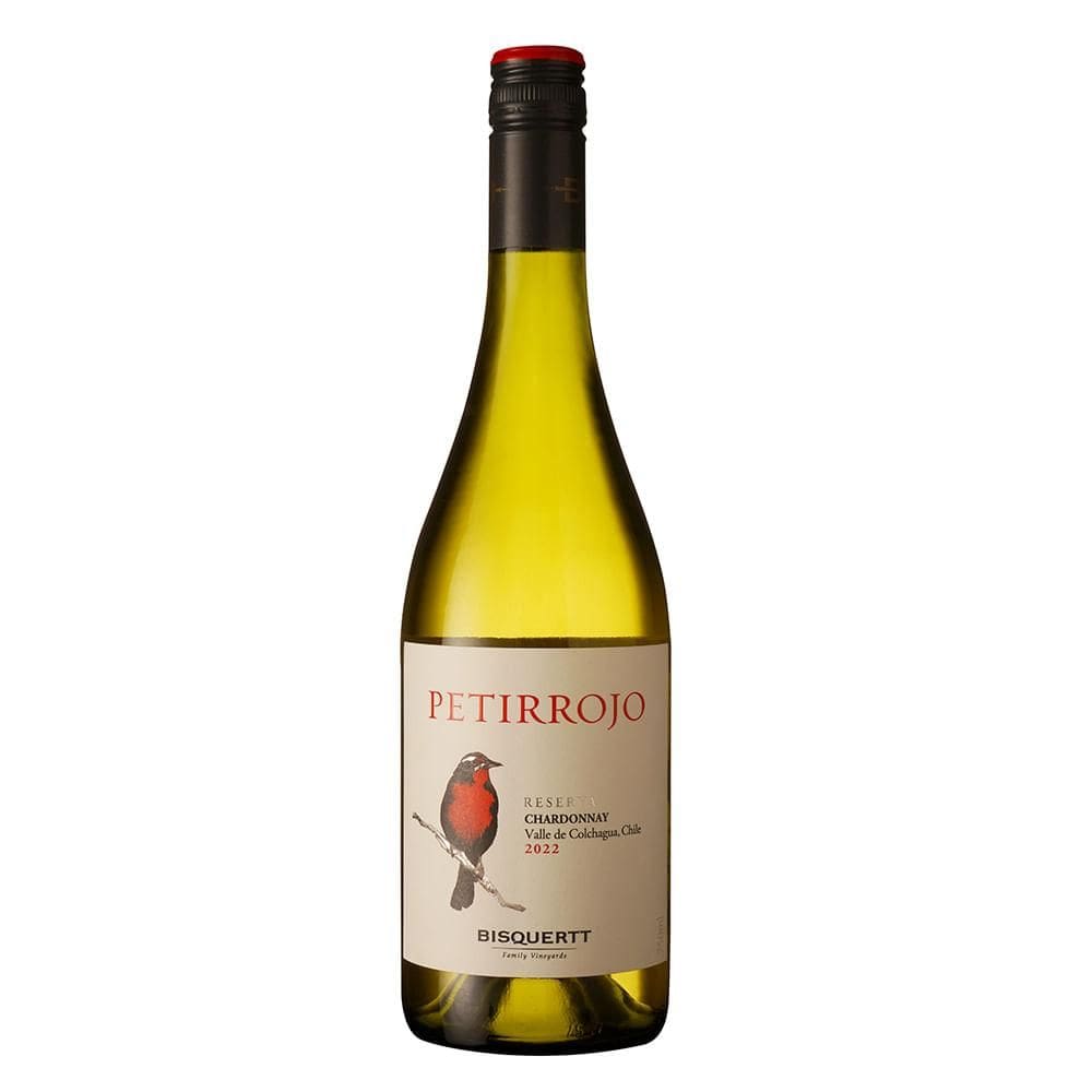 Vinho Branco Bisquertt Petirrojo Reserva Chardonnay
