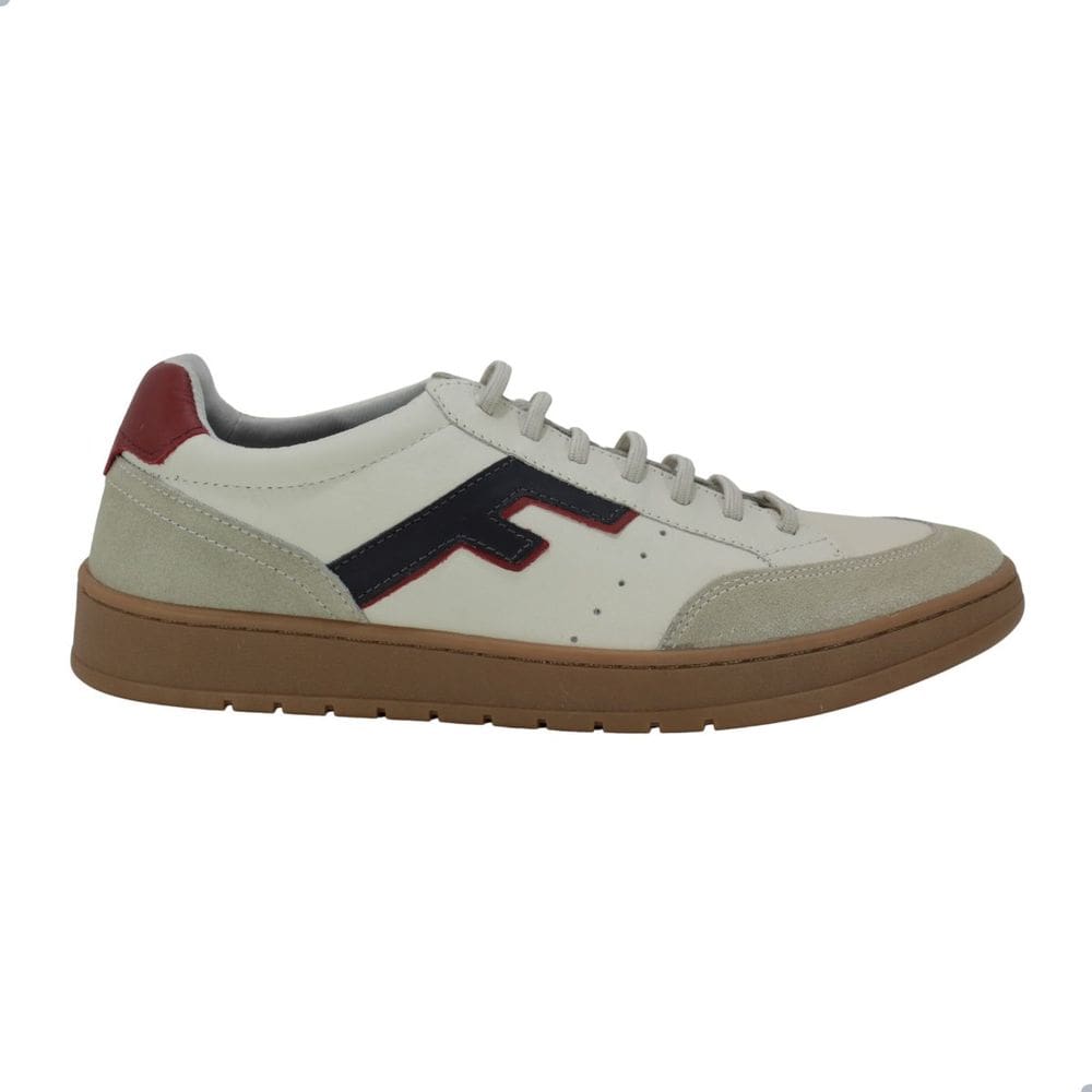 Sapatênis Casual Masculino Freeway Jhon04 4180 Couro Branco