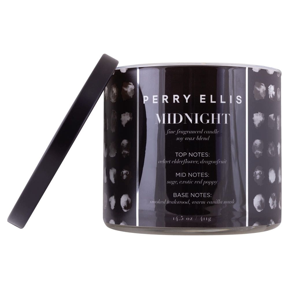 Vela perfumada Perry Ellis Midnight Soy Luxury Perfumada