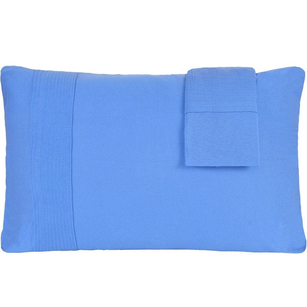 Jogo de Fronhas Bella Cama Malha 100% Algodão 50x70cm