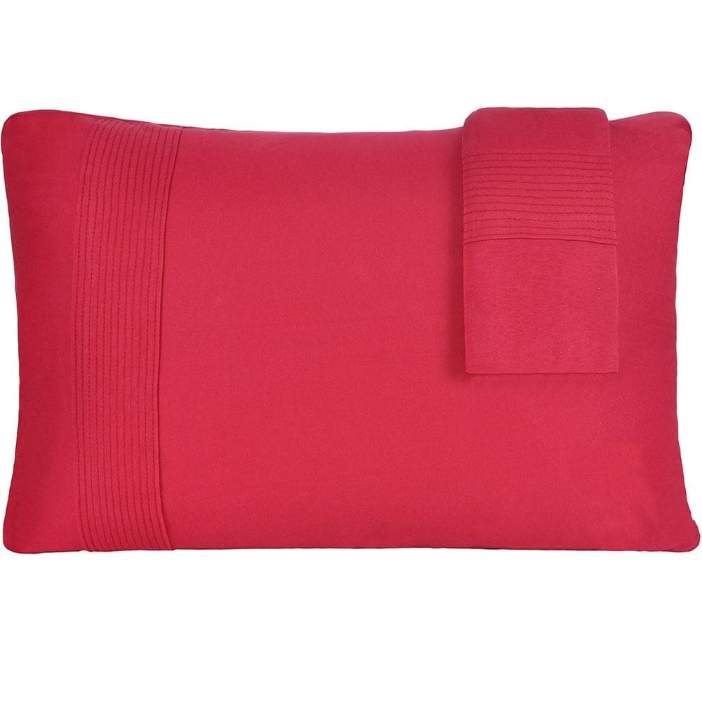 Jogo de Fronhas Bella Cama Malha 100% Algodão 50x70cm