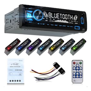Radio Automotivo Bluetooth Aparelho de Som MP3 para carro