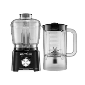 Multiprocessador Britânia BMP950P Plus 2 em 1 Compacto 300W Preto