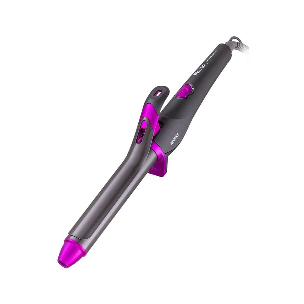 Cacheador Philco PEC15 Intense Curves Cinza / Lilás Bivolt