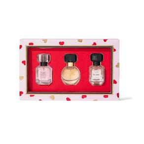 Conjunto de presentes Perfume Victoria`s Secret Deluxe Mini Trio para mulheres