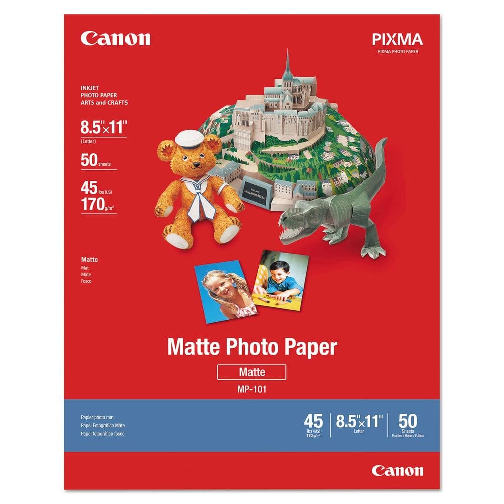 Papel fotográfico Canon 7981A004 Photo Paper Plus Matte A4 50 folhas