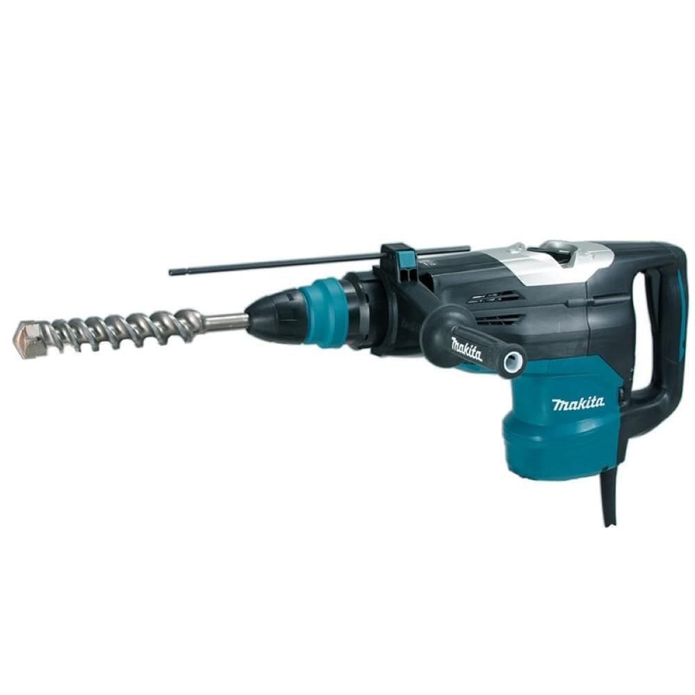 Martelo Combinado Rotativo 52mm Sds Max 1510w 20j Acessórios Maleta Hr5202c 220v Makita