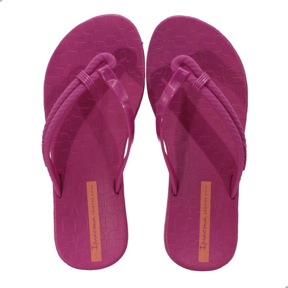 Chinelo Feminino Ipanema Diversa Rosa E Laranja