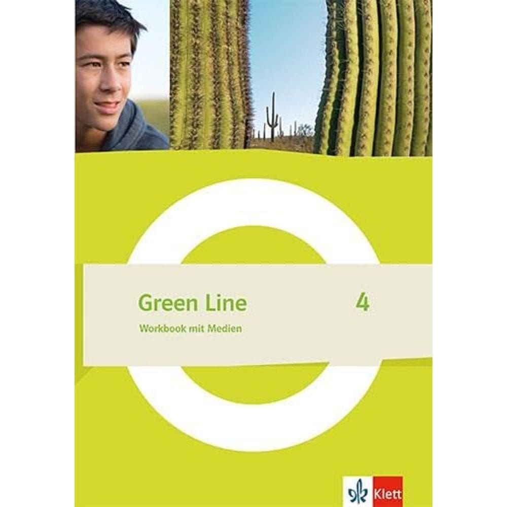 Green Line 4. Workbook mit Mediensammlung Klasse 8: Workbook mit Medien Klasse 8 (Livraria Alemã)