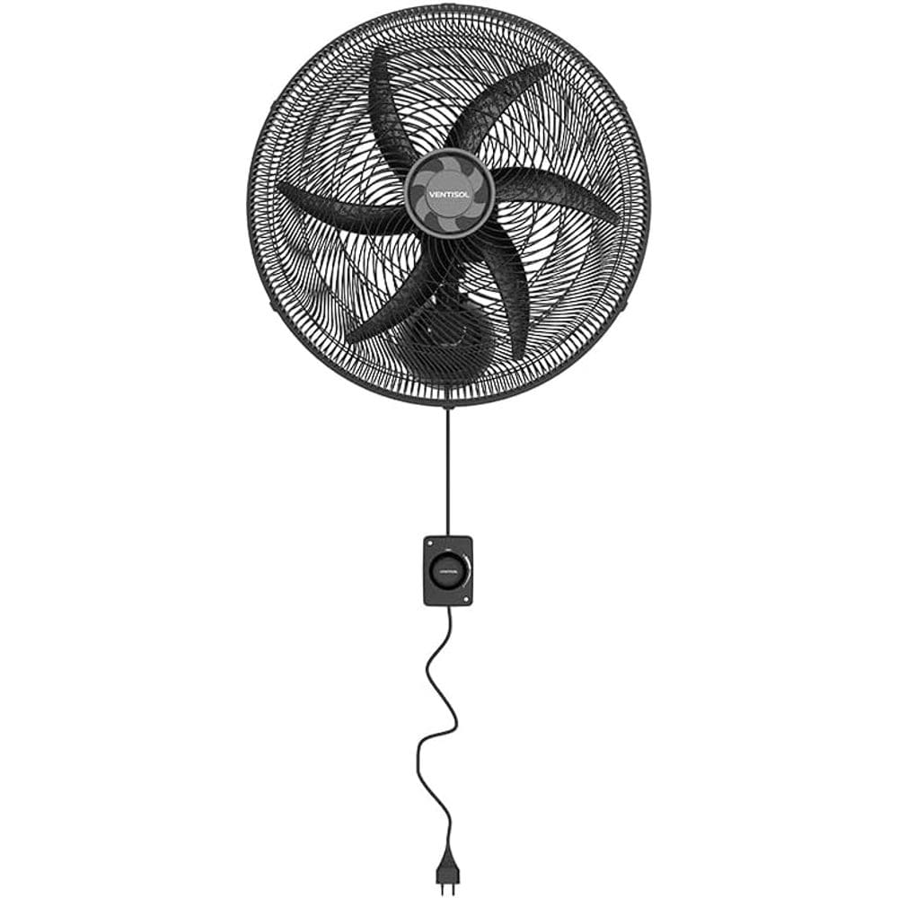 Ventilador Ventisol Oscilante Para Montagem em Parede 50cm 6P