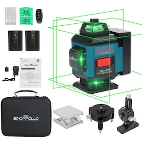 Nível de laser SinoApollo 4D Compact 16 Line Autonivelante Verde