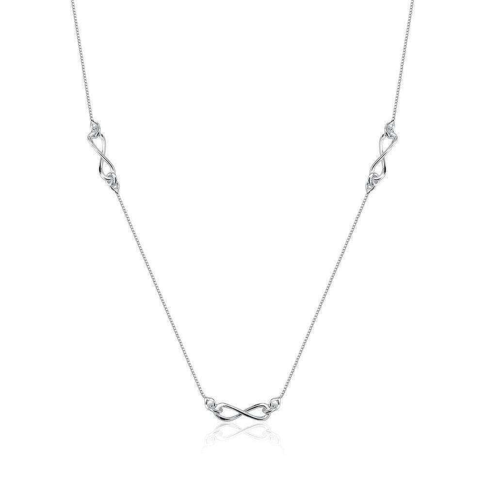 Colar Infinito Prata 925