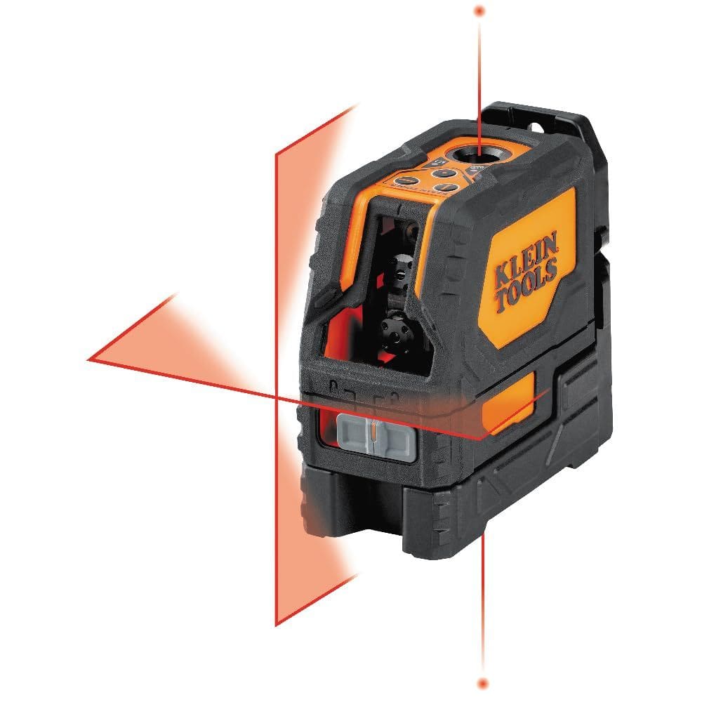 Nível de laser Klein Tools 93LCLS autonivelante com linhas vermelhas