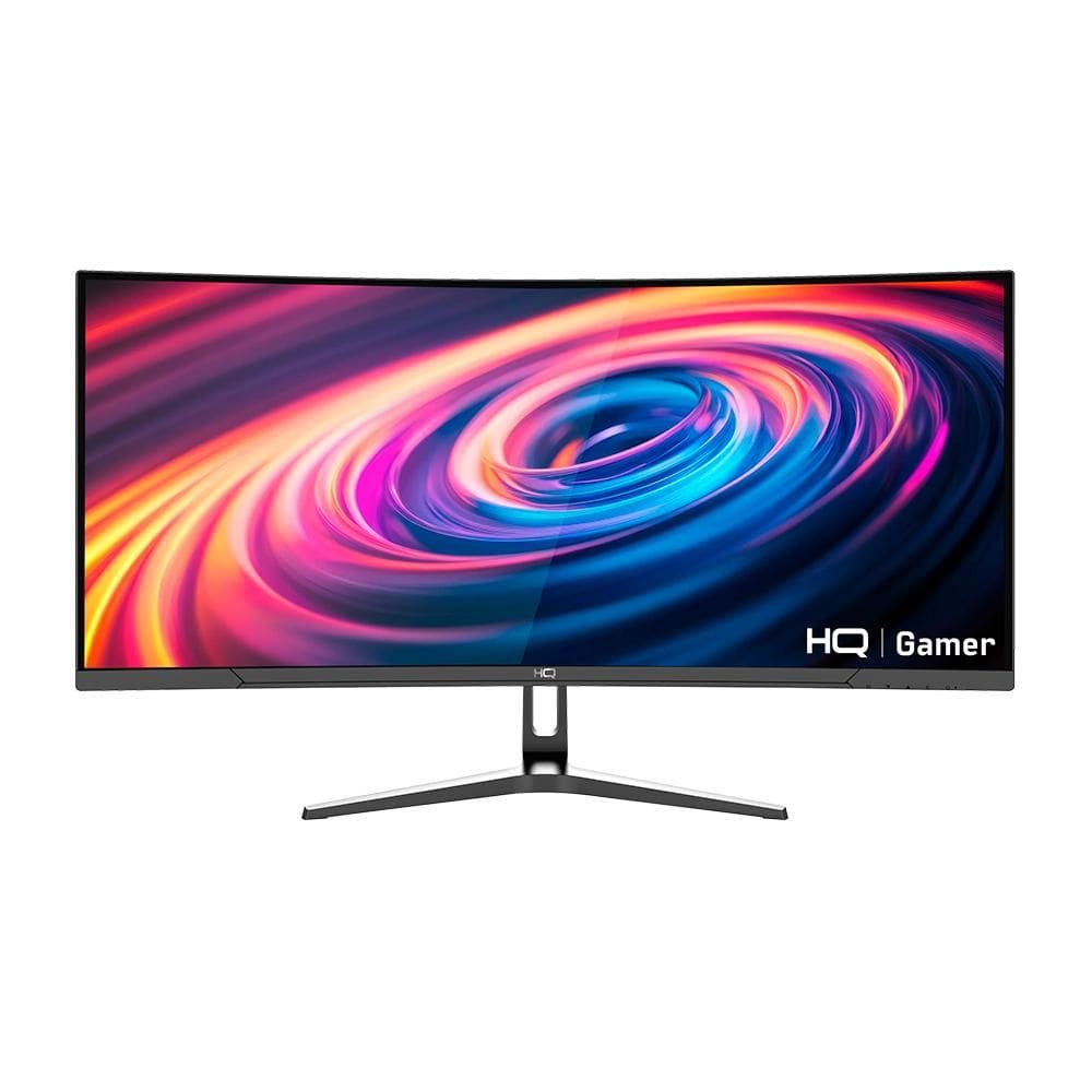 Monitor Gamer 34” Curvo 1ms, 165Hz, UltraWide (QHD) - 3440x1440 AMD FreeSync, HDMI, DP, HQ Premium HQ34C16