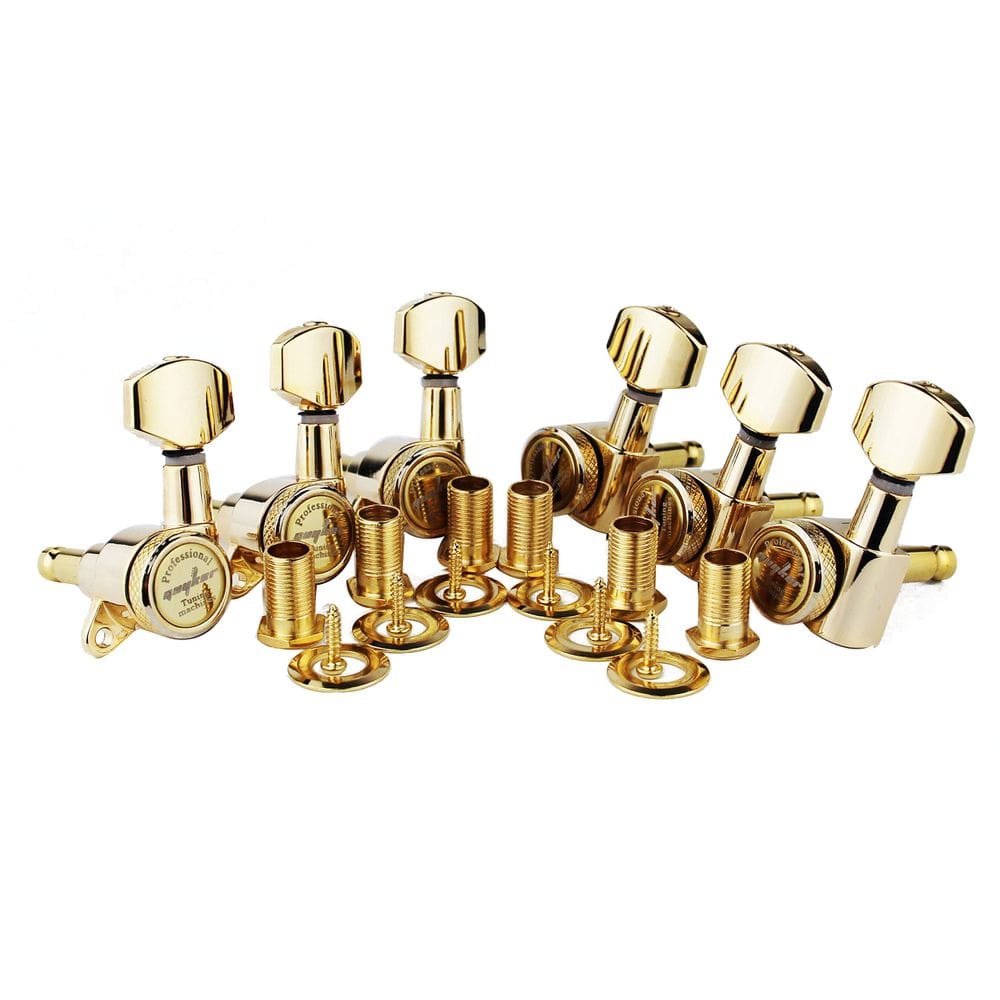Locking Tuners Guyker 1:18 para guitarra elétrica/acústica Left 6