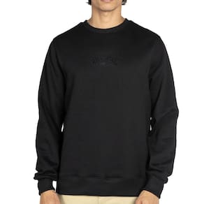 Moletom Billabong Careca Mid Arch WT25 Masculino Preto