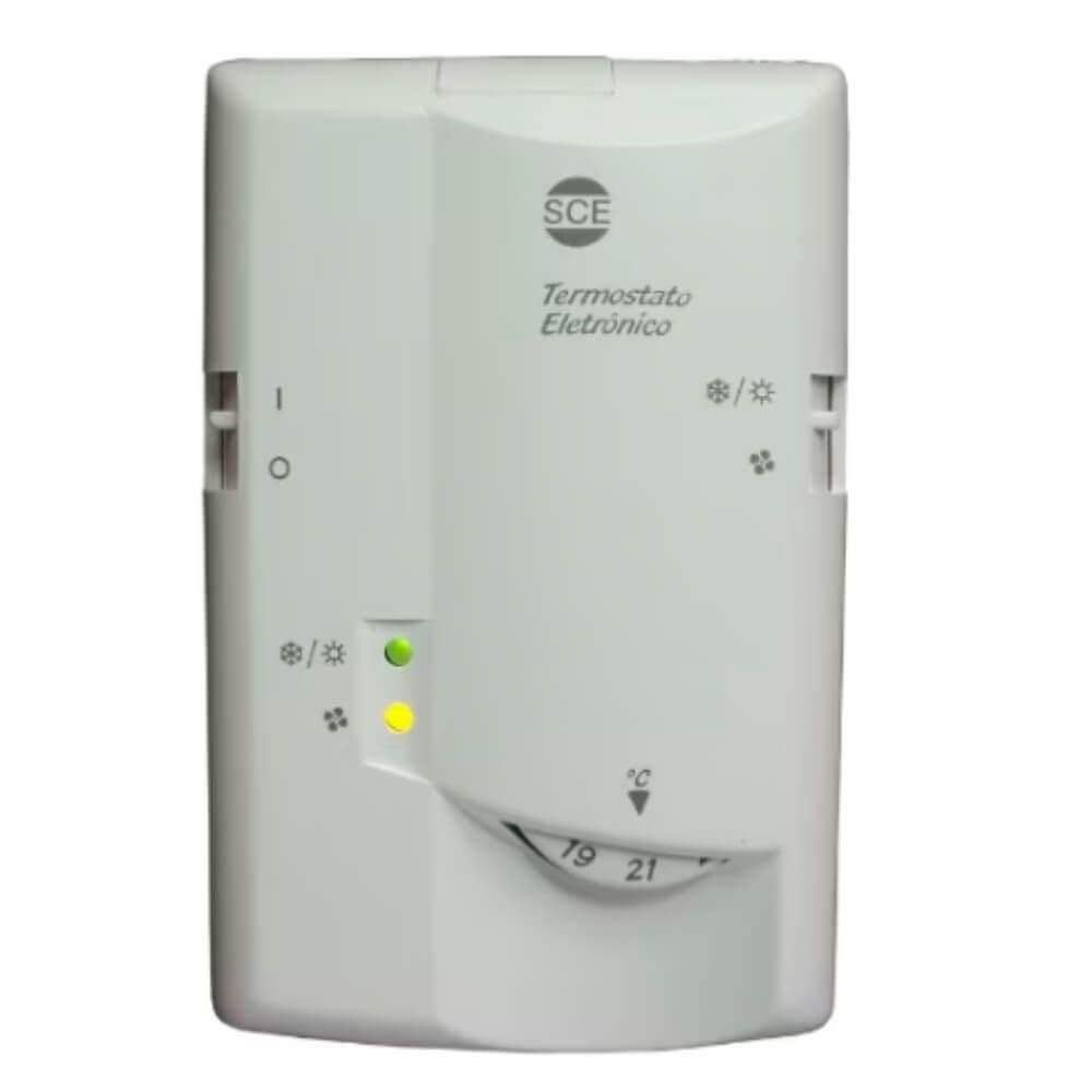 Termostato Eletrônico 2 Estágios 1 Velocidade SCE TVCPI102 - 220V