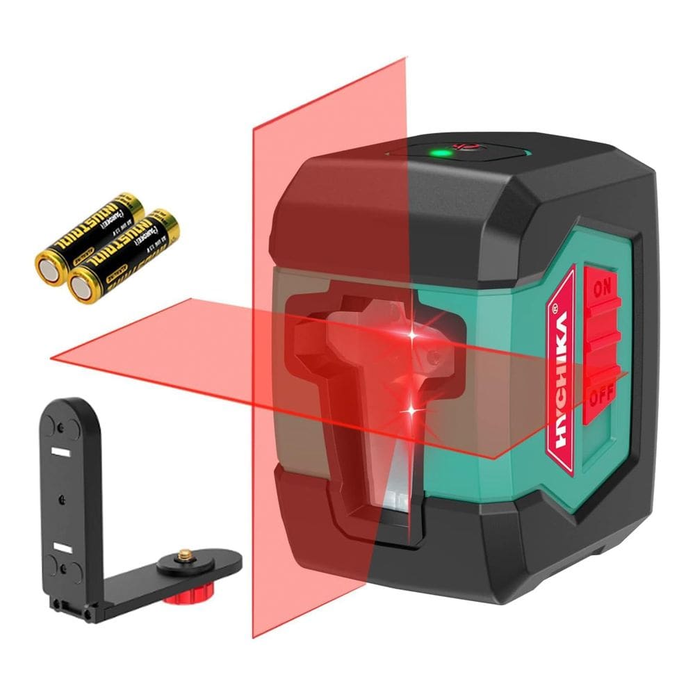 Nível de laser HYCHIKA 15m Cross Line com módulos duplos IP54