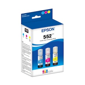 Garrafa de tinta Epson 552 EcoTank de capacidade ultra-alta CMY Combo