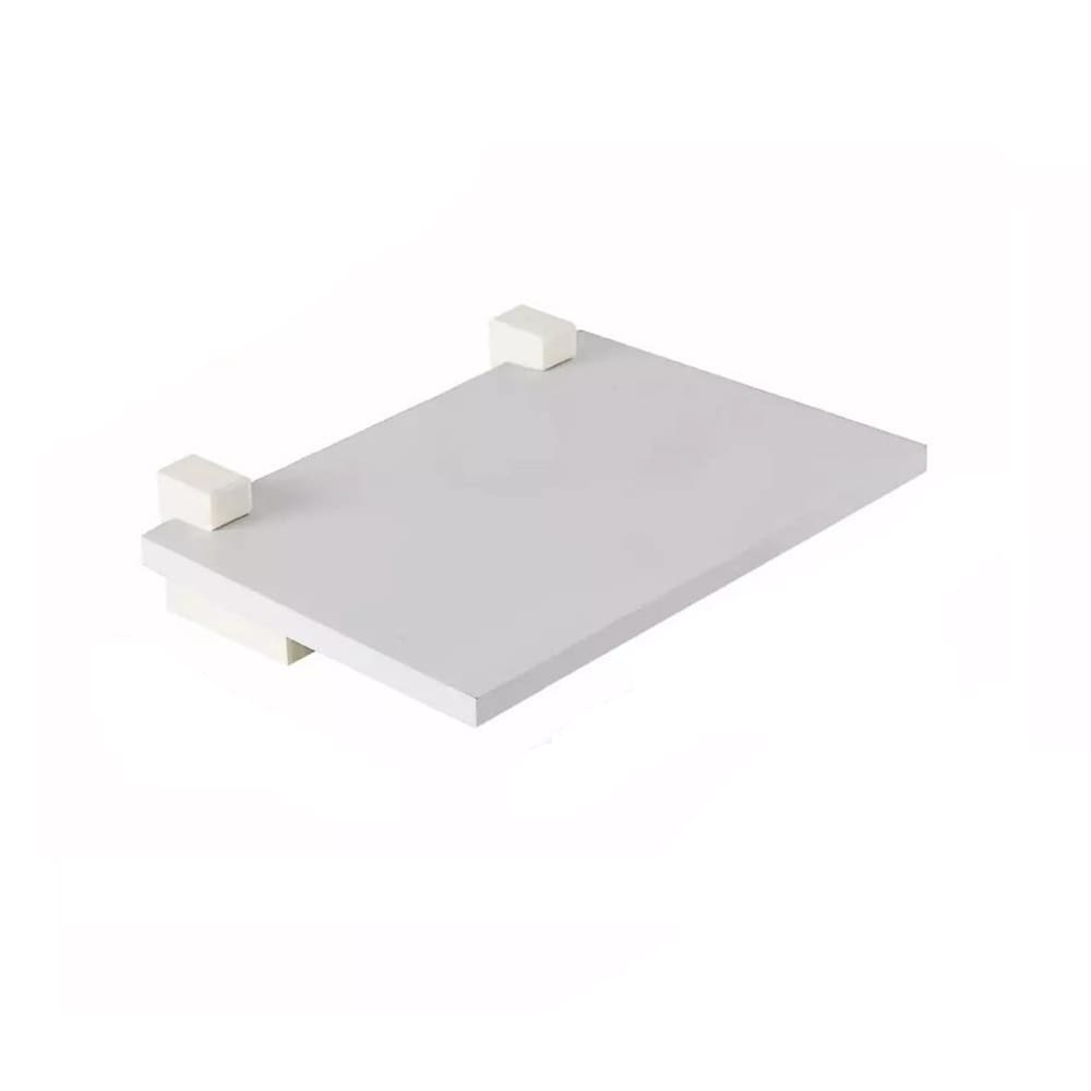 Prateleira Porta - Modem Branca c/ Suporte 20 X 24CM - Prat-k
