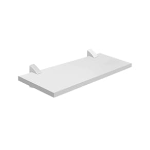 Prateleira Concept Branca c/ Suporte 20 X 40CM - Prat-k