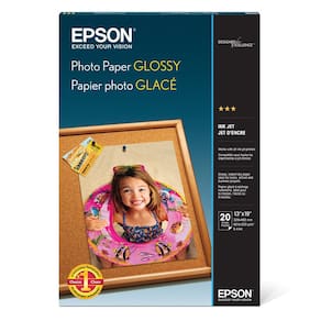 Papel fotográfico Epson Glossy 13 x 19 polegadas 20 folhas S041143
