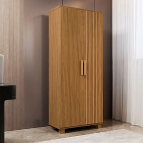 Armário Multiuso Moderno 158cm X 70cm Marrom