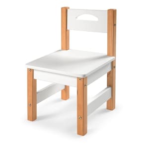 Cadeira Infantil 58cm X 30cm X 30cm Pumba Branco/Amêndoa