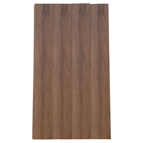 Lambri Carvalho Mdf 135 X 1, 2 X 60cm com 4 Peças de 1,5 Cm Carvalho