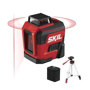 Nível de laser de linha cruzada SKIL LL932201 20 m com tripé e bolsa