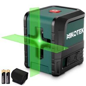 Linha verde autonivelante Nikotek de nível de laser com bateria