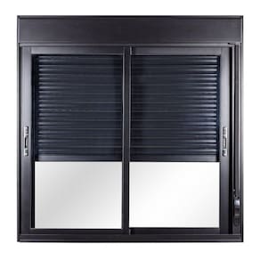 Janela 2 Folhas com Persiana Integrada 100x120cm com Controle