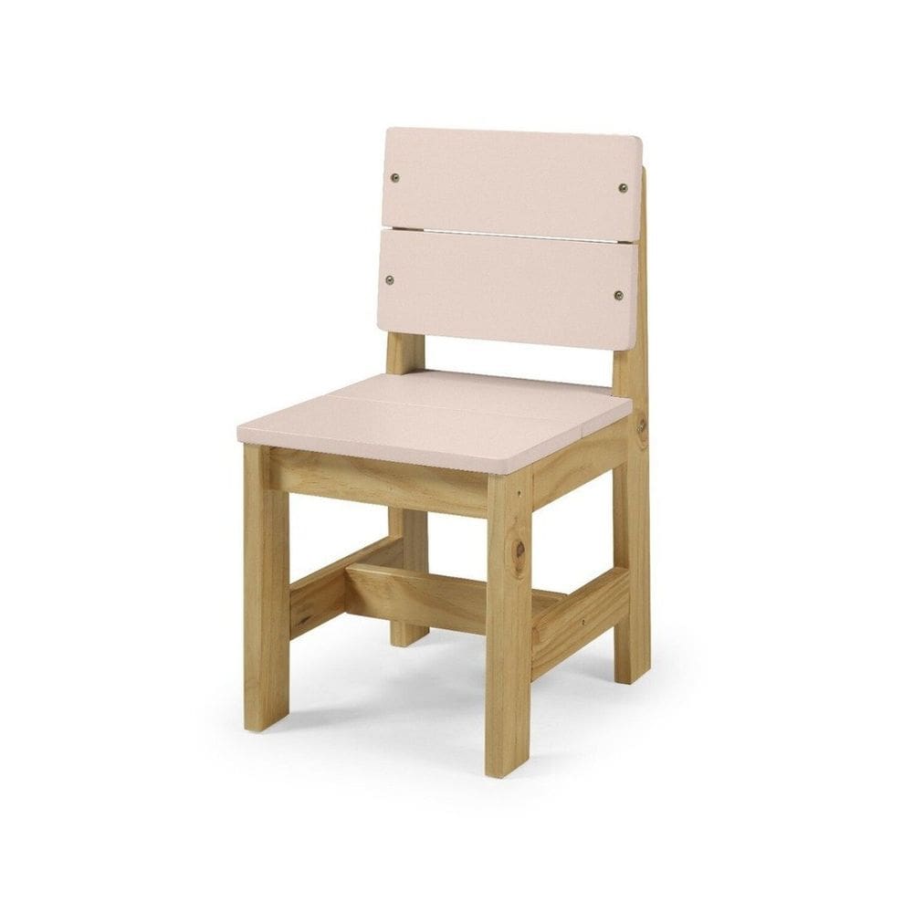 Cadeira Infantil 58cm X 29cm X 30cm Pooh Rosa BB/Amêndoa