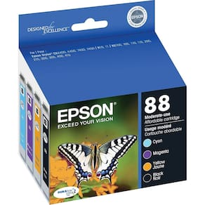 Cartucho de tinta EPSON 88 DuraBrite Ultra Black & Color Combo