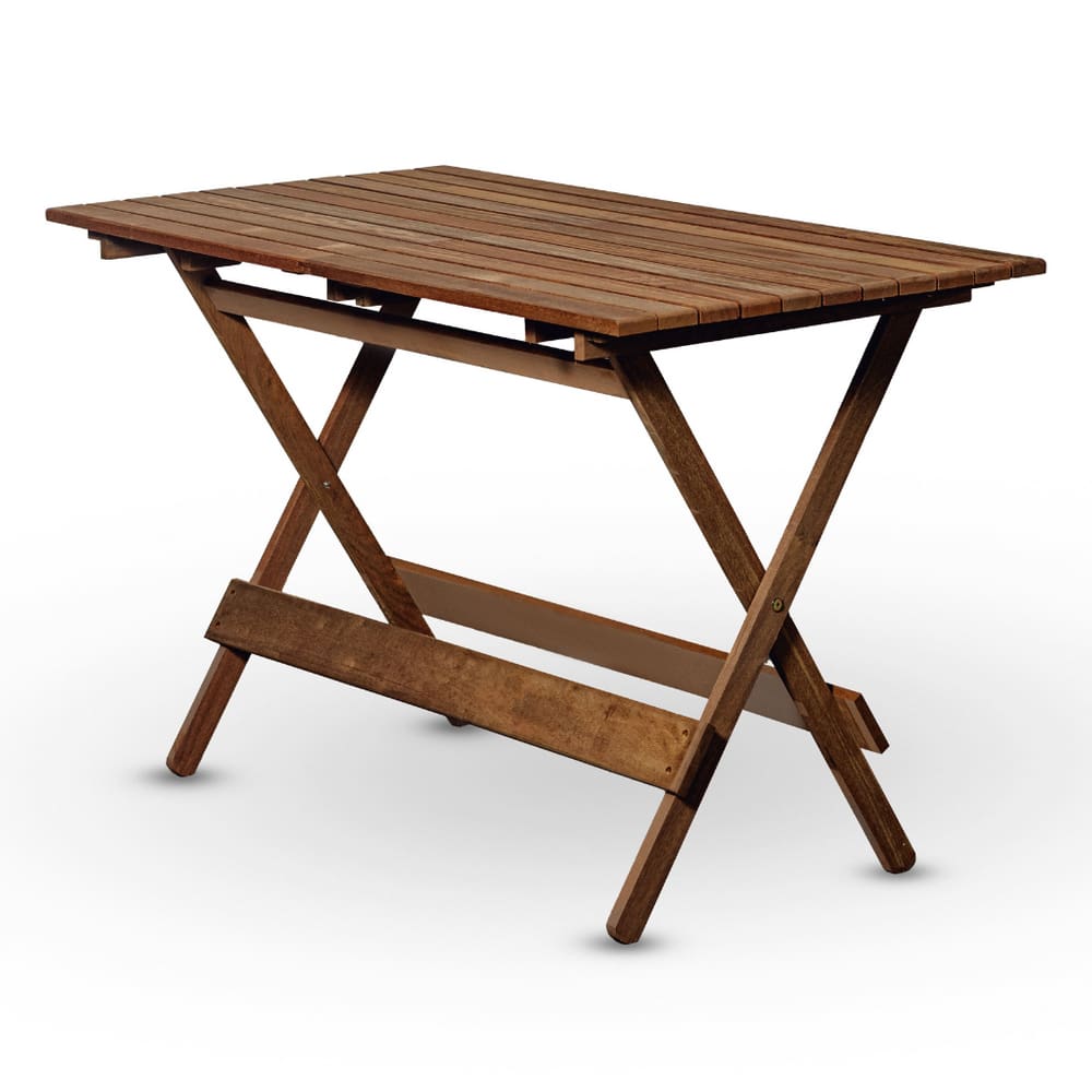 Mesa Dobrável 120x70 em Madeira Nobre