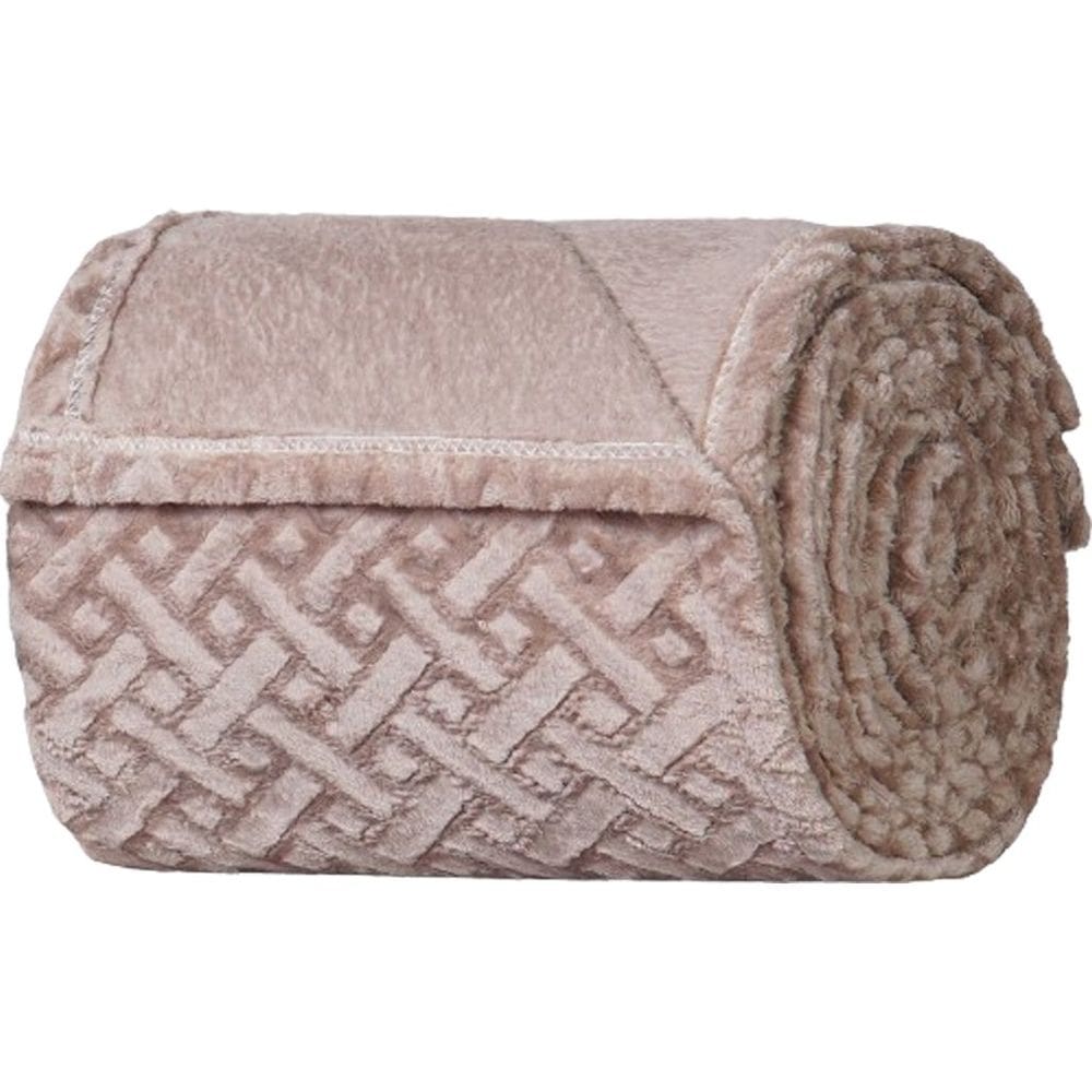 Manta Queen Brushed New Microfibra Flannel 100% Poliéster 220x230