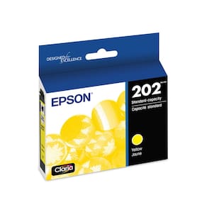 Cartucho de tinta Epson 202 Claria de capacidade padrão amarelo T202420-S