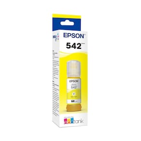 Garrafa de tinta Epson 542 EcoTank Amarelo de Capacidade Ultra Alta T542420-S