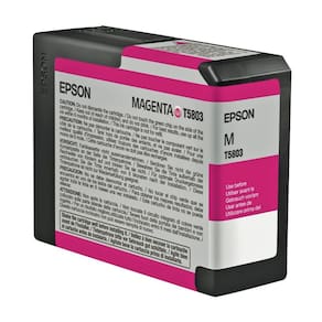 Cartucho de tinta Epson T5803 UltraChrome K3 Magenta para Stylus Pro 3800