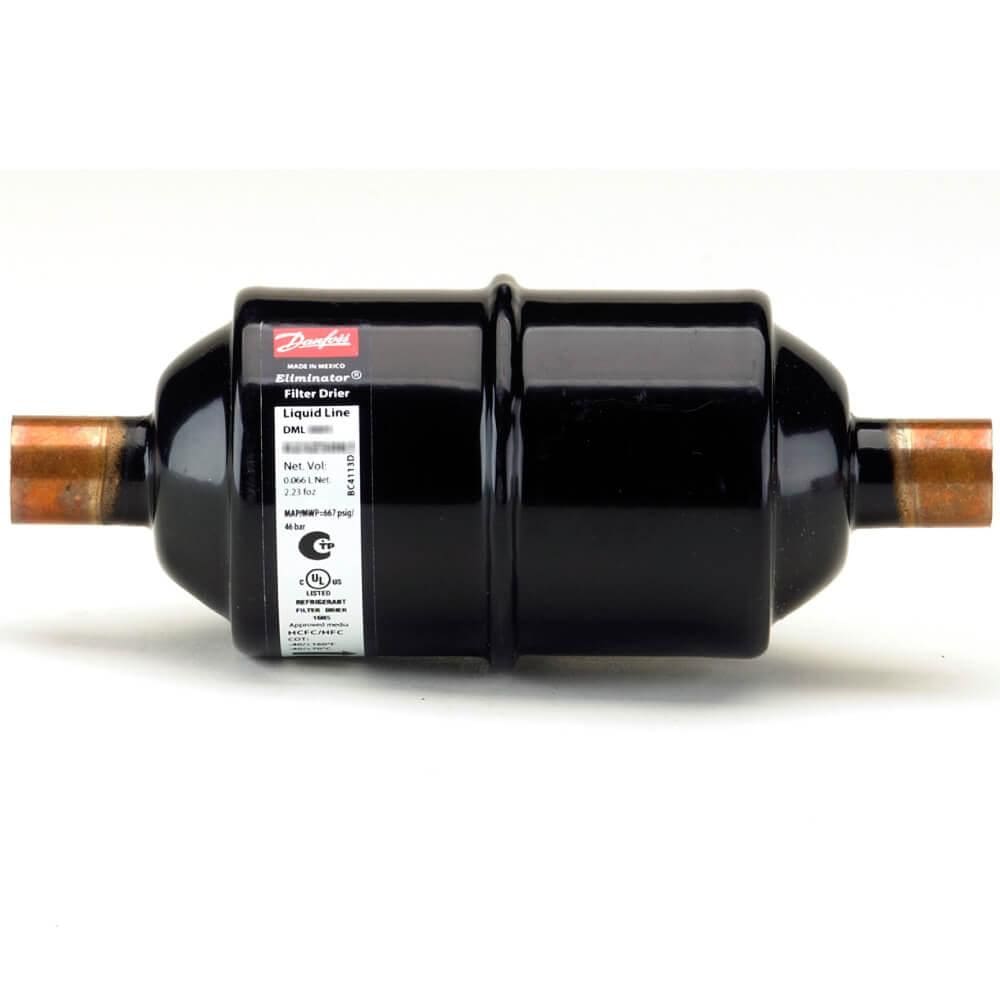 Filtro Secador Hermético DML 084S 210x1/2S Danfoss 023Z5061