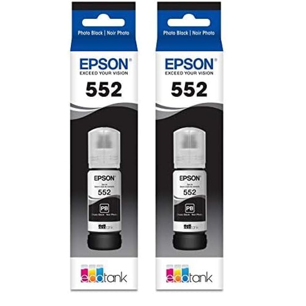 Frasco de tinta Epson Claria ET Premium T552120 Photo Black x2