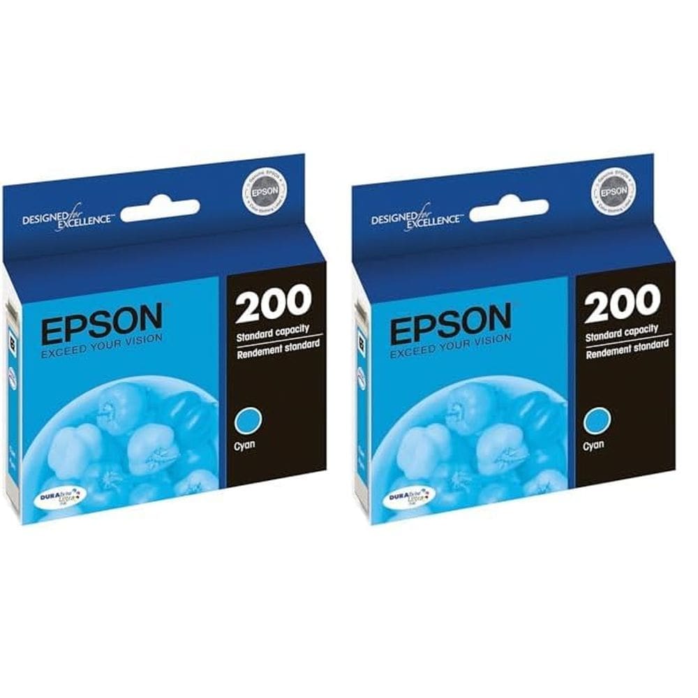 Cartucho de tinta Epson T200 DuraBrite Ultra Cyan T200220-S (x2)