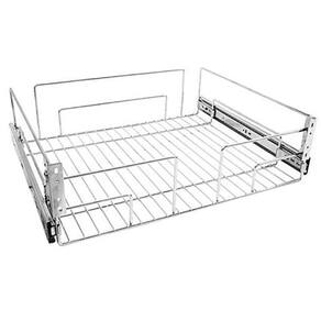 Gaveta Maxi Multi-Trilhos Cromada 8370  Módulo 400 Mm