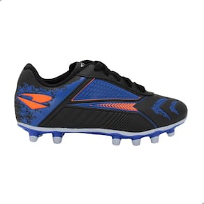 Chuteira Infantil Dray Campo Preto e Azul